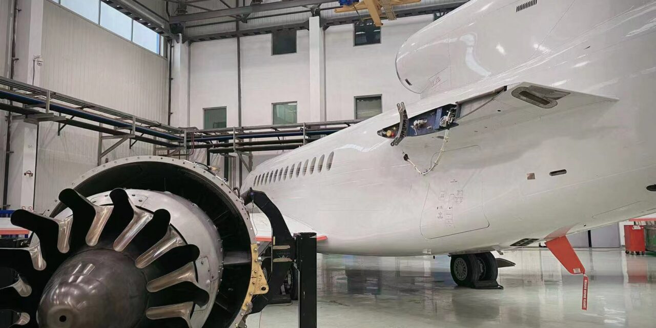 ExecuJet Haite completes first engine change on Falcon aircraft