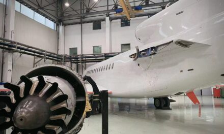 ExecuJet Haite completes first engine change on Falcon aircraft