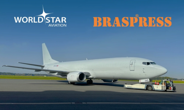 World Star Aviation confirms delivery of B737-400f to Braspress